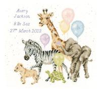 Bothy Threads The Home of Happy Stitching Kreuzstich Set mit Zählmuster Willkommen in der Welt