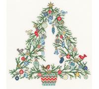 Bothy Threads The Home Of Happy Stitching Kreuzstich Stickpackung, Baum der Freude