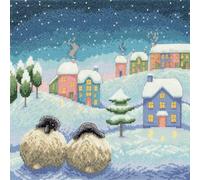 Bothy Threads Kreuzstich-Set, gez hlt There's Snow Place Like Home