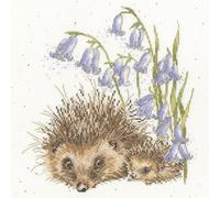 Bothy Threads The Home Of Happy Stitching Kreuzstich Stickpackung, Liebe und Igel