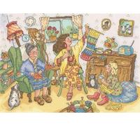 Bothy Threads The Home Of Happy Stitching Kreuzstich Stickpackung, Stricken und plaudern