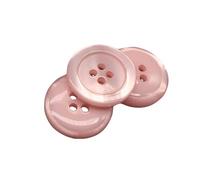 BOTIBOTON - 50 Knöpfe in Perlmuttoptik - 5 Größen zum Annähen - 11 Farben zur Auswahl - Hemden, Mäntel, Jacken und babyknöpfe, kinderknöpfe - Hergestellt aus Spanien (perlmutt Rosa, 20 mm)