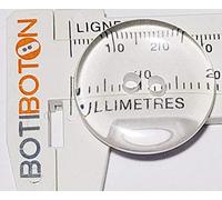 BOTIBOTON - 50 Knöpfe Klarsichtknöpfe - Reversibel - annähen knopf für baby, cardigans, babyknöpfe, kinderknöpfe - Nähen (6 Größen verfügbar) - Hergestellt und versandt aus Spanien (20 mm)