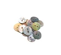 BOTIBOTON - Perlmutt knöpfe aus Muschelknöpfe - AKOYA - Perlmuttknopfe groß für annähen - Knopf klein für Babys und Hemden - Verschiedene Größen - Hergestellt und versandt aus Spanien - 10 mm