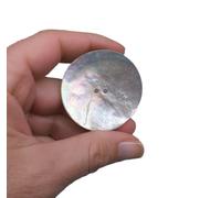 BOTIBOTON - Perlmutt knöpfe aus Muschelknöpfe - AKOYA - Perlmuttknopfe groß für annähen - Knopf klein für Babys und Hemden - Verschiedene Größen - Hergestellt und versandt aus Spanien - 44 mm