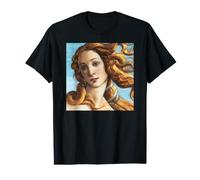 Botticelli-Sandro Die Geburt der Birth of Venus Preisgünstiges Grafik-T-Shirt
