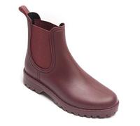 Bottines de pluie Chelsea femme - Wasserfest und modern - Beige, Noir, Marron, Kaki, Rot, Grün, Leopard