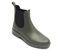 Bottines de pluie Chelsea femme - Wasserfest und modern - Beige, Noir, Marron, Kaki, Rot, Grün, Leopard