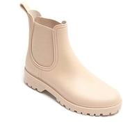 Bottines de pluie Chelsea femme - Wasserfest und modern - Beige, Noir, Marron, Kaki, Rot, Grün, Leopard