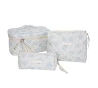 Bottone 3-teiliges stilvolles und praktisches Reise-Make-up-Taschen-Set, Toilettenartikel-Organizer für Reisende, Geschäftsleute und Studenten, 6