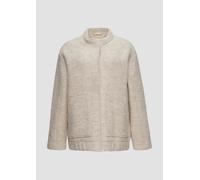 Bouclé-Bomberjacke aus Wollmix XS Beige 2159249.81W1.XS
