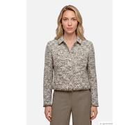 Betty Barclay Kurzblazer Regular Fit Baumwoll-Mix Bouclé Beige Größe 44