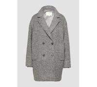 Bouclé-Mantel im Relaxed Fit 34 grau 2159282.9730.34