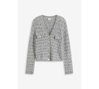 Bouclé Strickjacke 40/42 (M)