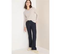 Cecil - Bouclé V-Neck Pullover grau - Gr. - L