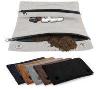 BOUFEIDA Tabaktasche Leder drehertasche für 30g, Tabakbeutel für Drehtabak, Tobacco Pouch