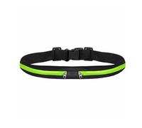 Bouncy Nylon tragbare wasserdichte Handytasche Taschengurt Sport Hüfttasche Gürteltasche Laufen, lichtgrün, 5 Stück