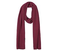 Bovari 100% Kaschmir Schal - Damen und Herren - Strick-Schal in Premium Qualität - kuschelweich und warm (Wein-Rot/weinrot)