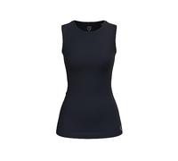 Boviva 40000 Damen Basic Unterhemd Tanktop Tank ärmellos ohne arm T-Shirt (Tshirt) Oberteile, Basics Shirts aus Baumwolle einfarbig für den Sommer Venus Marine Classic,38