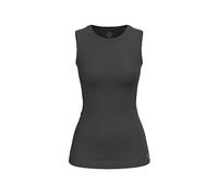 Boviva 40000 Damen Basic Unterhemd Tanktop Tank ärmellos ohne arm T-Shirt (Tshirt) Oberteile, Basics Shirts aus Baumwolle einfarbig für den Sommer Venus Black,42