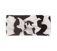 Bow Headband - Wide Leopard Hair Turban Head Wraps, Soft Stretchy Bows Head Wrap For Newborns &, 18x9cm | For Children's Daily Wear & Photography 0-2 Years Old