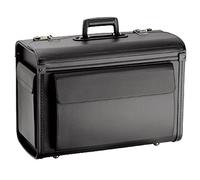 Bowatex Aktenkoffer Pilotenkoffer Akten Koffer 46 x32x20cm Klein Schwarz D & N