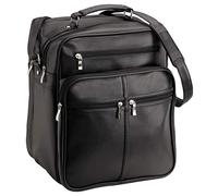 Bowatex Arbeits Flug Umhänge Tasche Hochformat 37 x30x19cm Groß Schwarz D & N