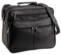 Bowatex Arbeits Flug Umhänge Tasche Querformat 39 x34x19cm Groß Schwarz D & N