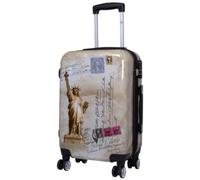 Bowatex Bedruckte Motivkoffer New York Handgepäck Fotokoffer Trolley Koffer 55cm