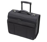 Bowatex Pilotenkoffer Aktenkoffer Unisex Lehrerkoffer Trolley 47 cm Schwarz