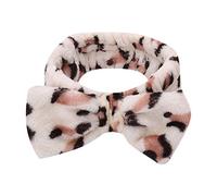 Bowknot Stirnband Haarband Haarschmuck Haar Wrap für Make-up Gesichtsreinigung Gesichtspflege, Schleife Kosmetik Dusche Elastic Band für Yoga Waschen Gesichts Handtuch Spa Massage Sport