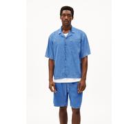 ARMEDANGELS BOWLAAS - Männer Oversized Fit Hemd - blau XXL powder