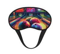 Bowlingkugel-Schlafmaske für Seitenschläfer, verdunkelnde Augenmaske für Damen und Herren, Nulldruck-Schlafmasken, weiche, atmungsaktive Augenabdeckung, bequeme Augenbinde, Lidschatten für Nachtschlaf
