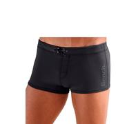 Boxer-Badehose BENCH., Herren, Gr. 6, N-Gr, schwarz, Polyamid, unifarben, Badehosen, mit seitlichem Logoprint (280880-6) schwarz