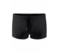 Boxer-Badehose BENCH., Herren, Gr. 7, N-Gr, schwarz, Polyamid, unifarben, Badehosen, mit Logodruck (408047-7) schwarz