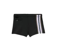Boxer-Badehose S.OLIVER, Damen, Gr. 9, N-Gr, schwarz, Polyamid, unifarben, Badehosen, mit Reißverschlusstasche (725329-9) schwarz