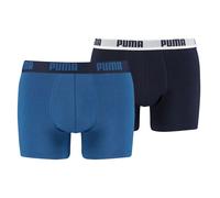PUMA Herren Basic Boxer 2P Unterwäsche, Blau (True Blue), S