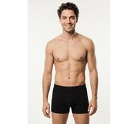 Boxer BRUNO BANANI "ANTISTRESS 2.0", Herren, Gr. L, schwarz, Single Jersey, Obermaterial: 90% Polyamid, 10% Elasthan, körpernah, Unterhosen, ohne Eingriff, elastisch, leichtes Streifen-Design (1536654