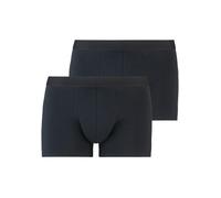 Bruno Banani Herren Shorts Flowing Baumwolle 2er Pack Schwarz Größe 5