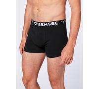 Boxer CHIEMSEE "Men, Pack of 6 Boxer Shorts", Herren, Gr. M, 6 Stk., schwarz, Obermaterial: 95% Baumwolle, 5% Elasthan, Unterhosen (91839528-M) schwarz