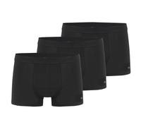 Boxer FILA "MAN BOXER SHORTS", Herren, Gr. L, schwarz, Obermaterial: 95% Baumwolle, 5% Elasthan, unifarben, körpernah, Unterhosen, mit verstärktem Mittelteil (10448921-L) schwarz