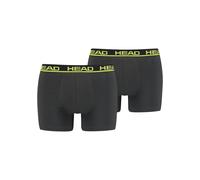 HEAD HEAD BASIC BOXER 2er Pack S Phantom / Lime punch 009