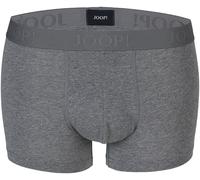 Boxershorts JOOP "Everyday", Herren, Gr. XL, dunkelgrau mel, Obermaterial: 95% Baumwolle, 5% Elasthan, unifarben, meliert, körpernah, Unterhosen, mit Logo-Stickerei am Bund (45586215-XL) dunkelgrau me