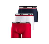 Levi´s Underwear Logo Boxershorts 3 Einheiten L White / Blue / Red