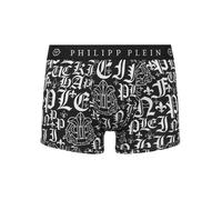 Boxer PHILIPP PLEIN "Boxer", Herren, Gr. S, 02, schwarz, Obermaterial: 48% Baumwolle, 48% Modal, 4% Elasthan, Unterhosen (14841819-S) 02, schwarz