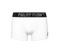 Boxer PHILIPP PLEIN "Mit Schmucksteinen", Herren, Gr. M, 0160, weiß, crystal, Obermaterial: 100% Glasfaser, 48% Baumwolle, 48% Modal, 4% Elasthan; Futter: 100% Polyester, Unterhosen (86678854-M) 0160,