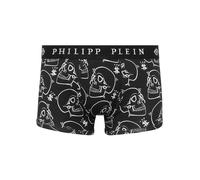 Boxer PHILIPP PLEIN "Skull", Herren, Gr. M, 02, schwarz, Obermaterial: 48% Baumwolle, 48% Modal, 4% Elasthan; Futter: 100% Polyester, Unterhosen (95074213-M) 02, schwarz