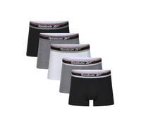 Reebok 5er-Set: Boxershorts "Jay" in Schwarz - Größe L | Herren Waesche