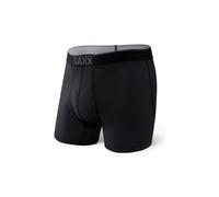 Saxx Underwear Quest Fly Boxer Schwarz M Mann (Herstellerartikelnummer: SXBB70F.BL2.M)
