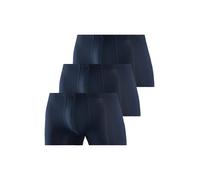 Schiesser Herren 3 Pack Unterwäsche Shorts mit weichem Bund Bio Baumwolle Multipack - 95/5 Organic, dunkelblau_173988, 4/ S
